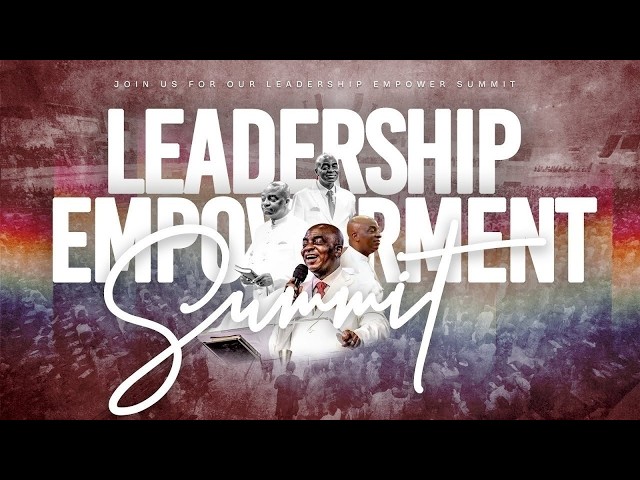 LEADERSHIP EMPOWERMENT SUMMIT | 5, SEPTEMBER 2026 | FAITH TABERNACLE OTA