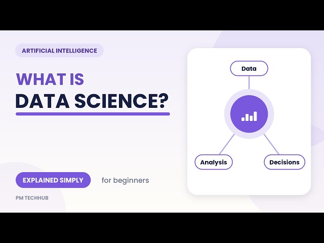 What is data science? Data Science Explained Simply for Beginners