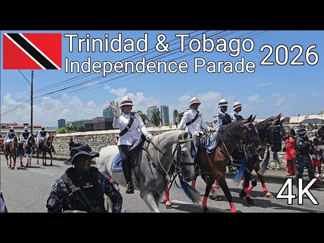 Trinidad & Tobago - Independence Parade - 2026 [Trinidad] (4K)