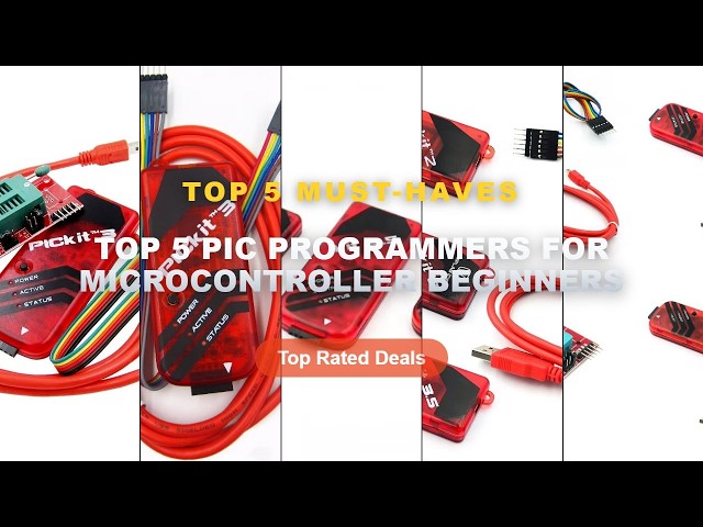 Why Everyone Is Buying Top 5 PIC Programmers For Microcontroller Beginners - PICKit2 PICKIT3 PICKit3