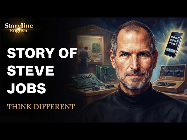 The Visionary Mind of Steve Jobs | English Listening Practice ✅ | Everlight Motivational Stories