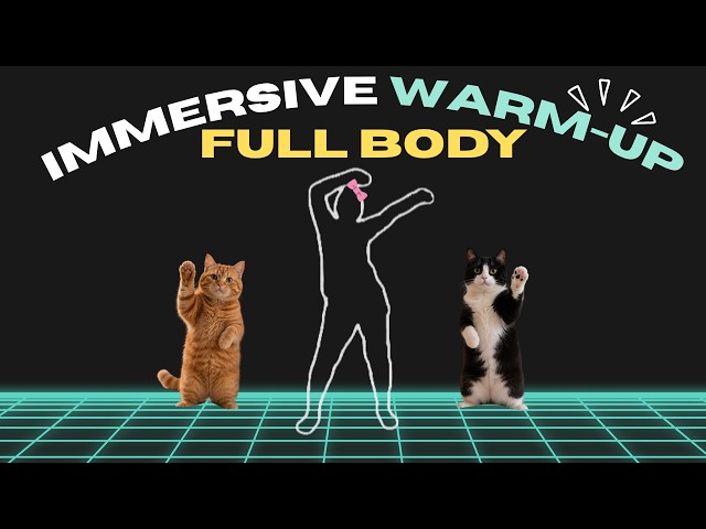FUN 3-Min Immersive Interactive Morning  Warm-Up ☀️ | Full-Body Workout