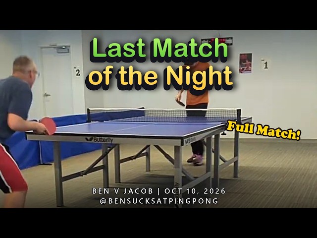Ben vs Jacob | First Night Back at the Club | US Open Prep, Oct 10