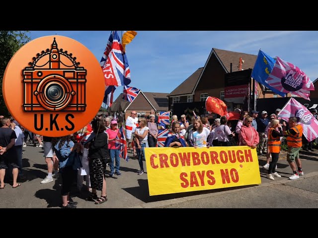 🧡 LIVE | Crowborough! REVERSE PROTEST