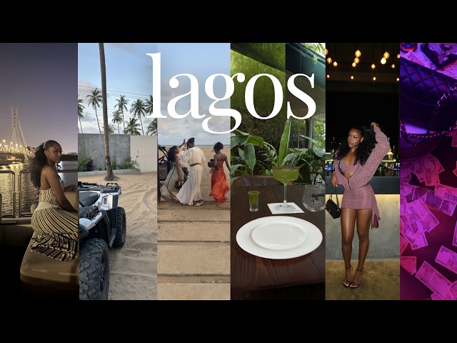 10 days in lagos with a girl I met online | nigeria vlog | nightlife + shopping + beachhouse + eats