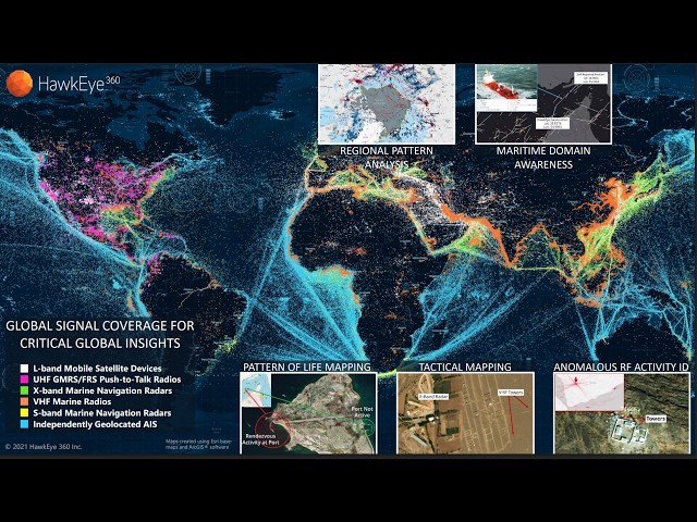 HawkEye 360 and Global RF Mapping: The New Cartography