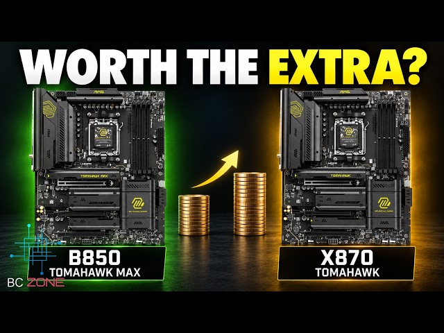 MSI X870 Tomahawk vs B850 Tomahawk MAX: Which Should You Buy?