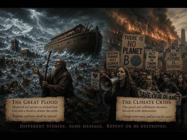 How climate change has become the favoured religion of young atheists