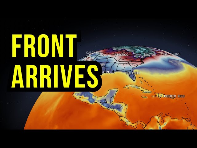 Cold Front Arrives...