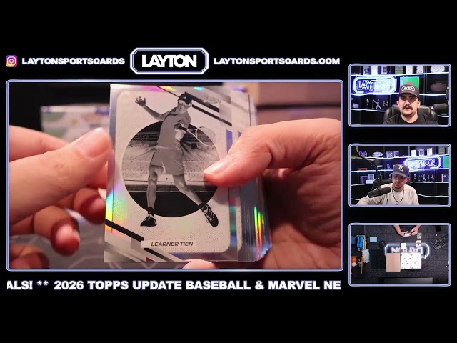 SUPERFRACTOR!! 4x Case Break   2026 Topps Chrome Tennis Delight & Hobby #4