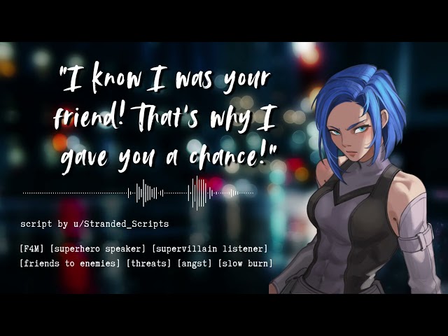 Radio Blackout [F4M] [ASMR roleplay] [superhero x supervillain] [slow burn]
