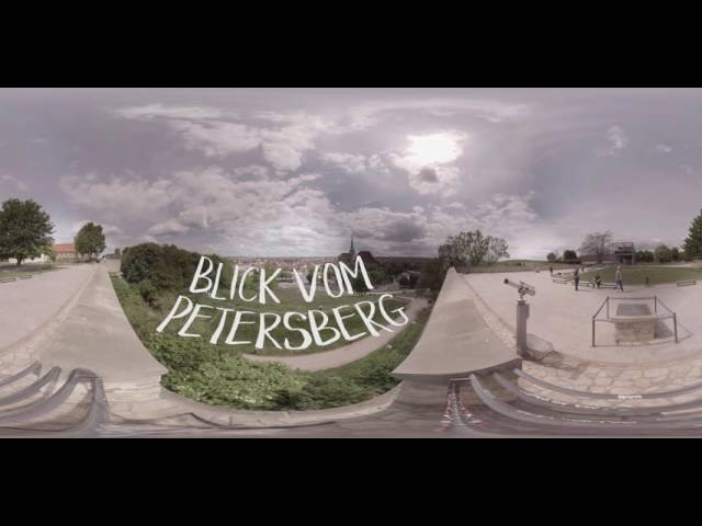 360 Grad Video/360 Degree Video Petersberg Erfurt