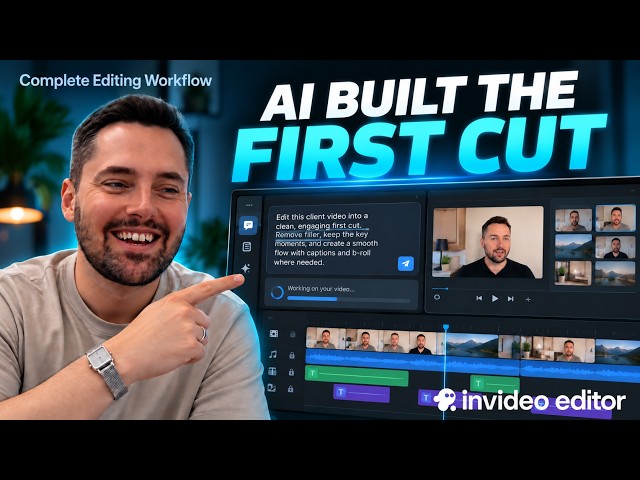 My Complete Editing Workflow With an AI Video Editor (invideo editor)