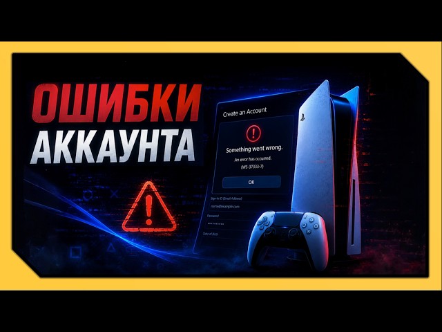 PLAYSTATION 5 ERROR FIXES