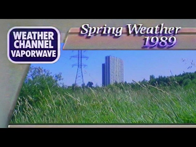 WEATHER CHANNEL VAPORWAVE 1989 // Vaporwave VHS Nostalgia Mix