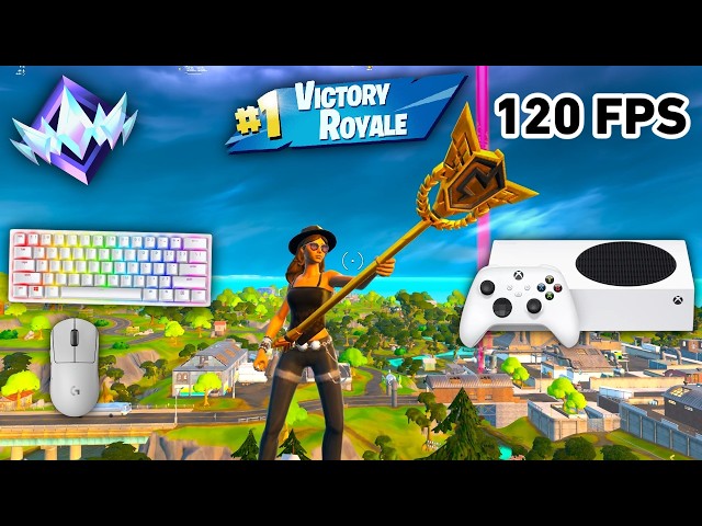 Fortnite Unreal Ranked Reload On Xbox Series S | Keyboard & Mouse Gameplay | 120 FPS | 4K