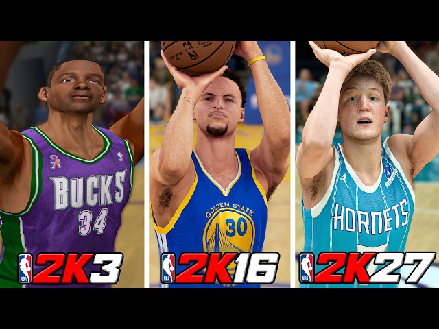 Three With The Best Shooter In Every NBA 2K