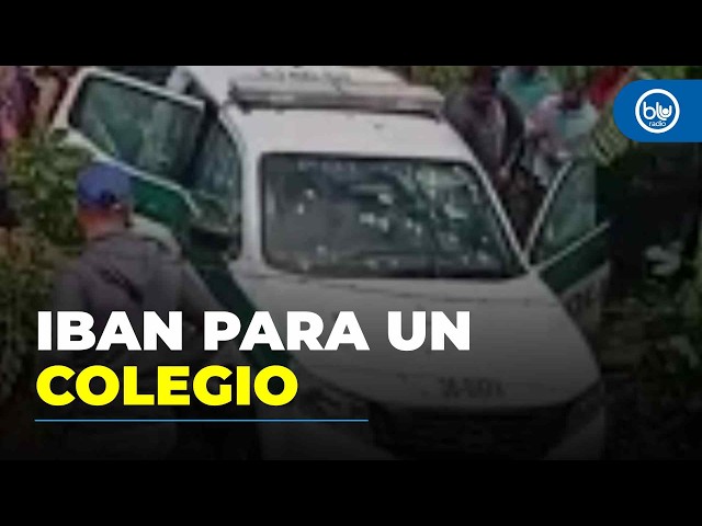 This Is How the Attack Against Two Police Officers in Ábrego, Norte de Santander Happened
