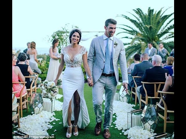 Michael Phelps and Nicole Johnson Share Photos From Their Second Wedding Ceremony in Cabo