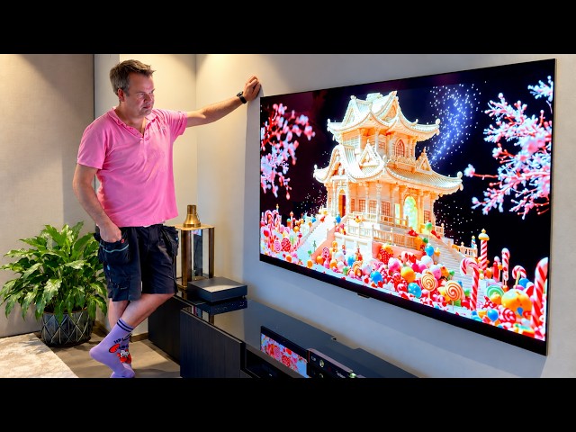 2026 LG 77" W6 4K OLED TV unboxing and wall mounting - Learn from my mistakes!!