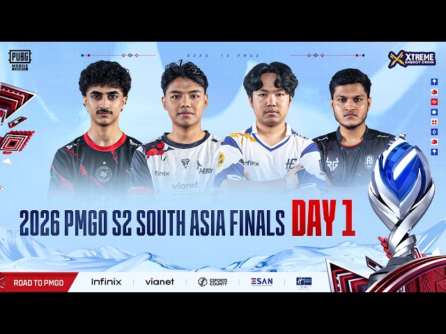 [NP] 2026 PMGO Season 2 South Asia Finals | Day 1 | South Asia ko Lagi Mahasangram Suru