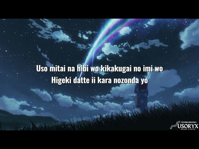 Sparkle (Lyrics) Your name