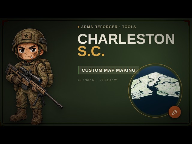 Making Charleston SC in Arma Reforger Tools