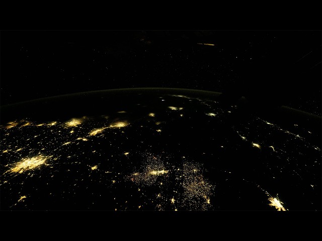 Earth at Night From the United States to Paraguay | ISS Timelapse in 8K