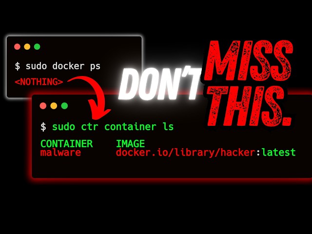 ContainerD: The Hidden Layer of Docker