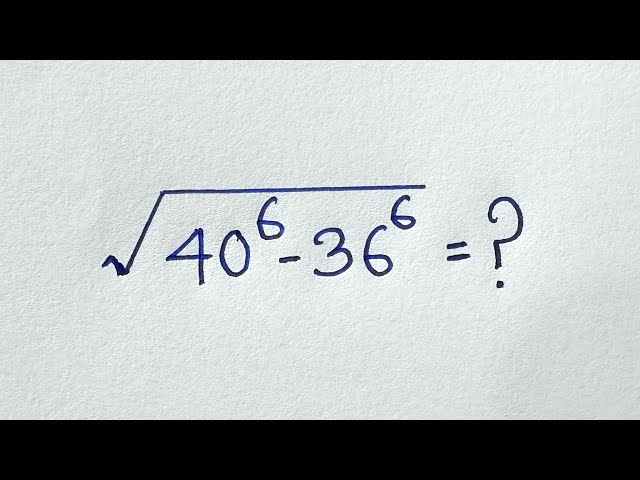Math Olympiad Questions | Don’t use Calculator | Radical math olympiad question |