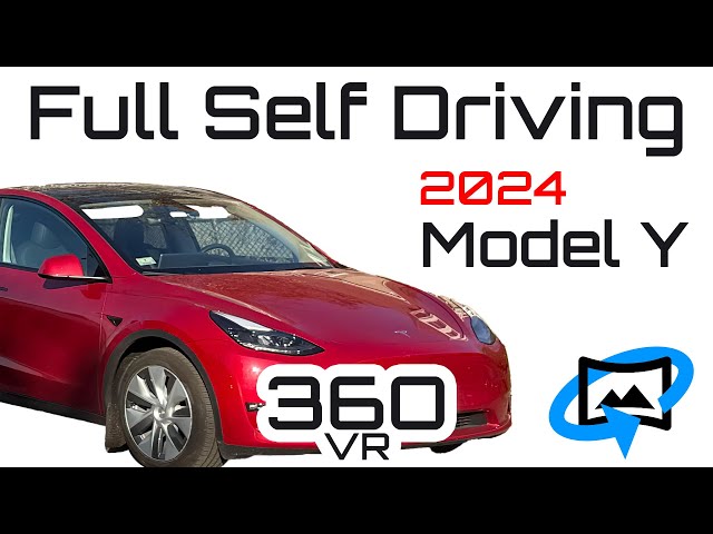 Tesla Model Y 2024 HW4 Full Self Driving (360 VR) December 31 2025
