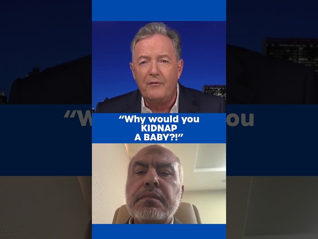 Piers Morgan Challenges Hamas Spokesperson Over Baby Hostage