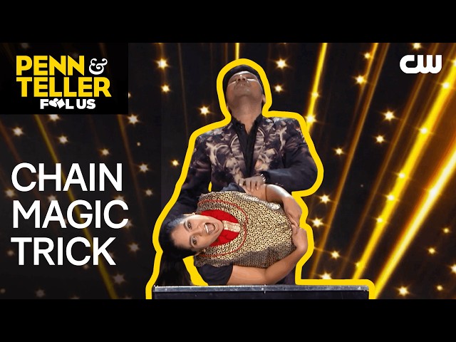 Indian Magician Performs Chain Illusion Magic Tricks | Penn & Teller: Fool Us | The CW
