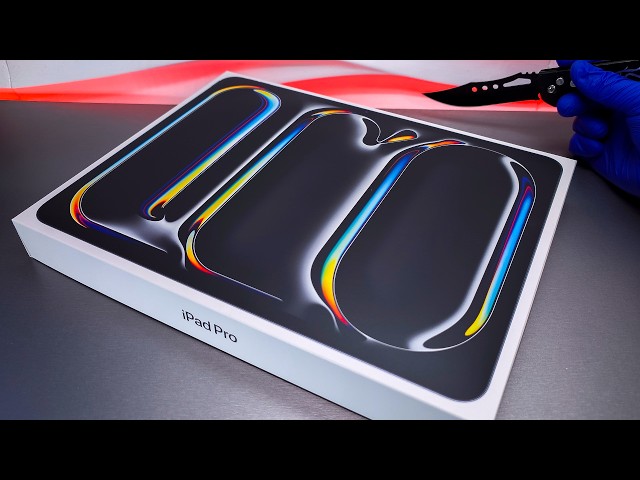 iPad Pro 13" M5 2025 Unboxing and Camera Test! - ASMR