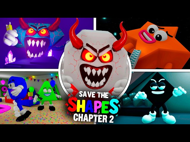 Save The Shapes: Chapter 2 - Full Gameplay + Ending (4K Showcase)