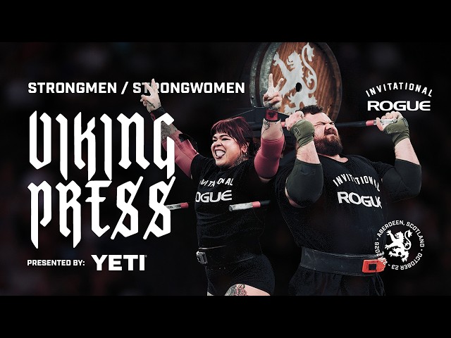 Full Live Stream - Viking Press - Event 2 - Strongman/Strongwoman | 2026 Rogue Invitational