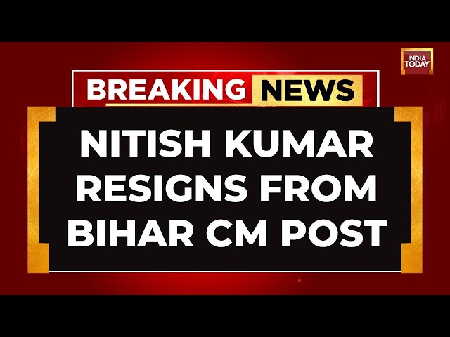 Nitish Kumar Resigns As Bihar CM; BJP's Samrat Choudhary Likely To Take Over, Nishant Kumar Out