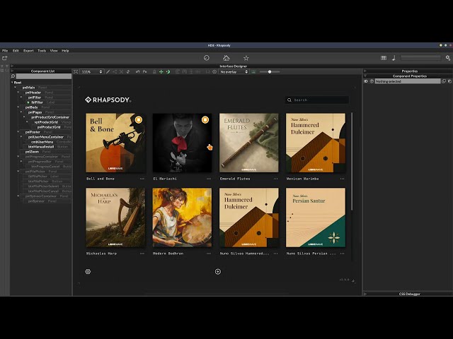 Rhapsody and Rhapsodist Development Update