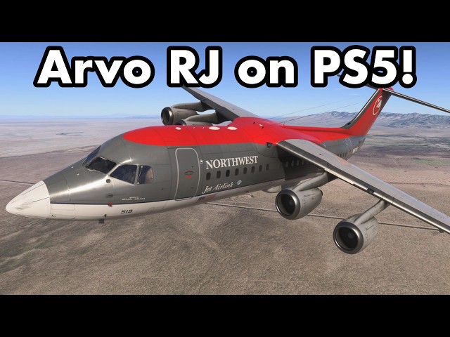Microsoft Flight Simulator 2024 | Flying the new RJ Professional on PS5 Pro!
