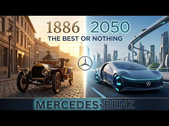 Mercedes-Benz 1886 vs 2050: The Ultimate Evolution! 🚗 