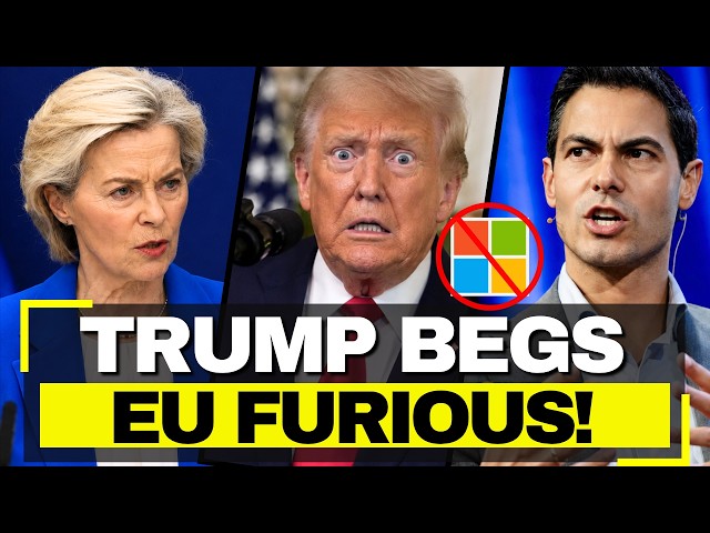 EU Tells USA To BACK OFF! Dutch BAN Microsoft, Bonds COLLAPSE, Trump PANICS
