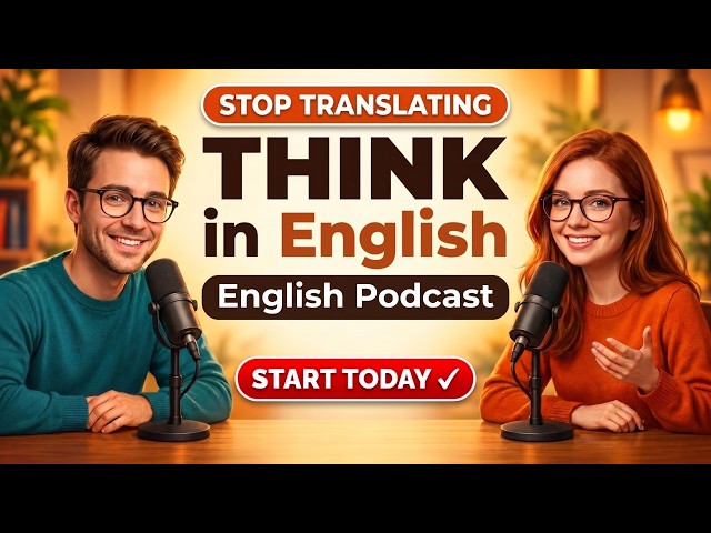 How to Think in English — Stop Translating in Your Head | Learning English Podcast 🎧