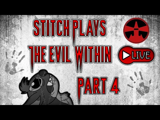 STILL TRAPPED AND FIGHTING FOR MY LIFE! 👁️🩸 | Stitch Plays The Evil Within Live Part 4