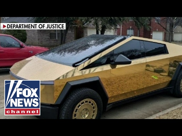 Gold-plated Cybertruck tried to Texas FRAUD scheme