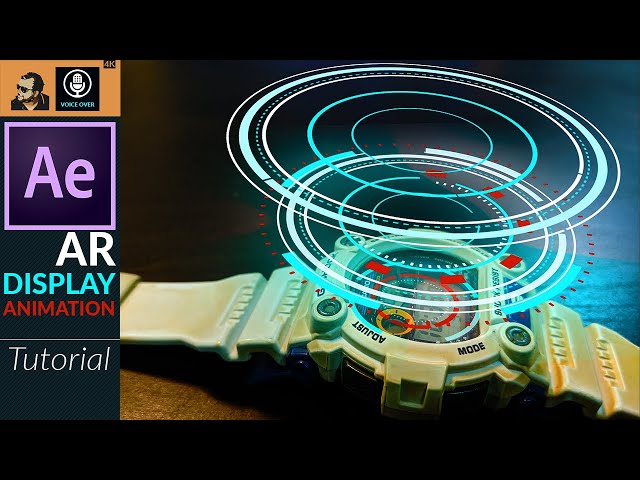 Augmented Reality Display | Animation in After Effects |  Tutorial