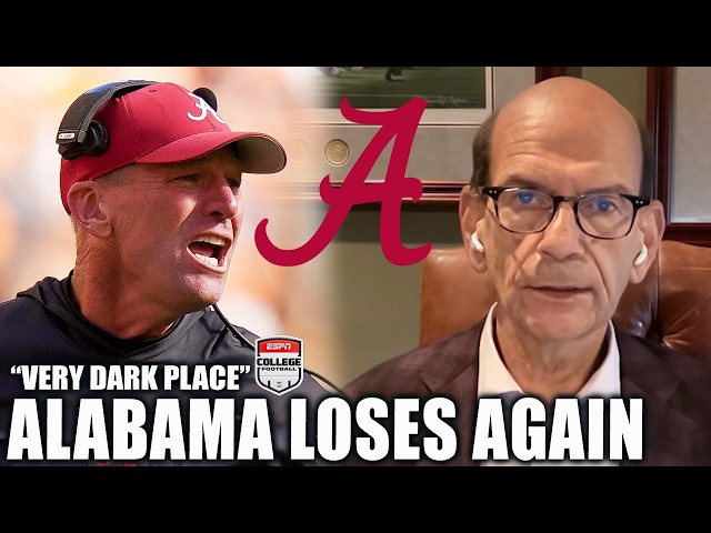 Alabama's in a 'VERY DARK PLACE' 😳 Finebaum on the Tide's loss to Tennessee | The Matt Barrie Show