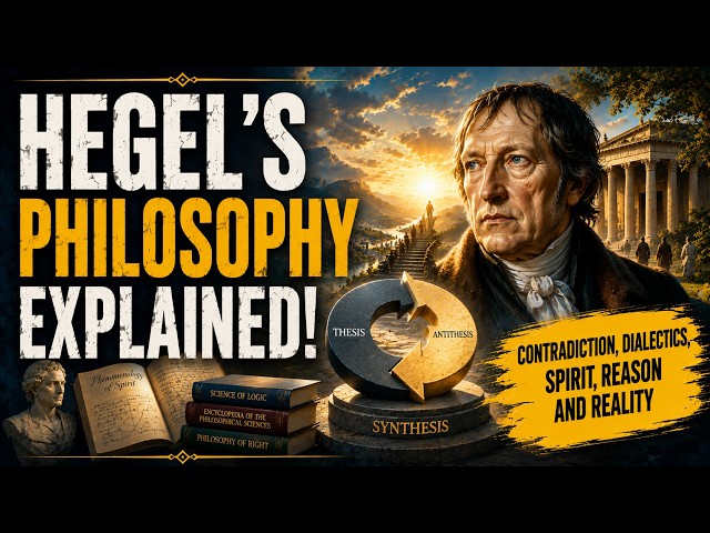 Hegel's Philosophy Explained! Contradiction, Dialectics, Spirit, Reason and Reality