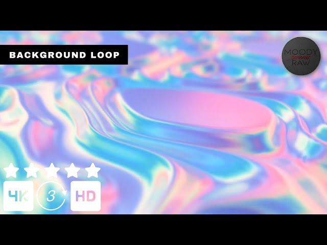 Pearlescent Wave Luxury 4K Visual Loop (Silent) | Refined Event Background | Seamless Loop