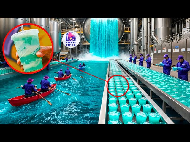 How Taco Bell’s Baja Blast Is Made