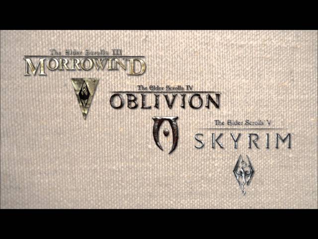 The Elder Scrolls III - V Main Themes - Morrowind, Oblivion, Skyrim